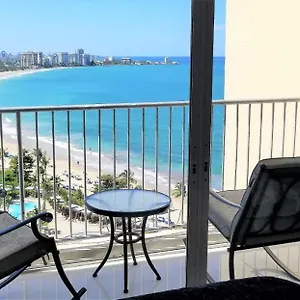 Esj Towers Jr One Bedroom - Beachfront Top Location View Lux! San Juan